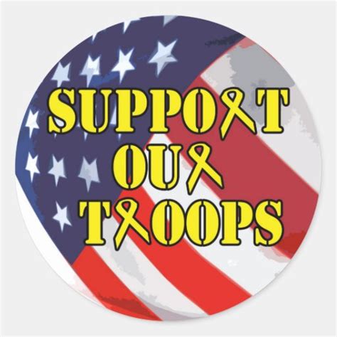 support  troops stickers  support  troops sticker