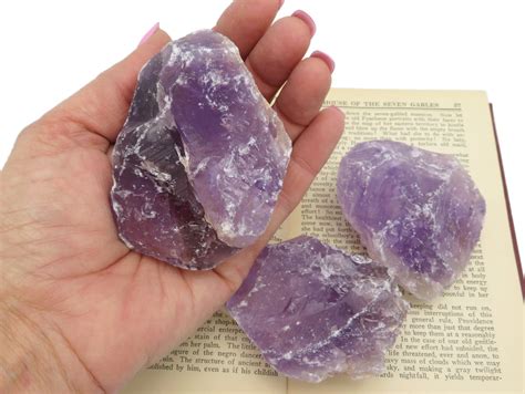 amethyst chunk natural raw amethyst stone natural purple amethyst