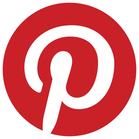 pinterest badge logo vector