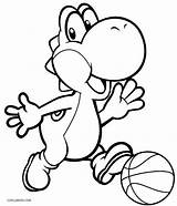 Yoshi Coloring Pages Printable Color Baby Kids Getdrawings Print Craft sketch template