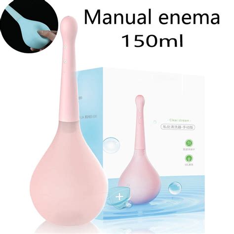 feminine wash enema syringe enema cleaner medical rubber irrigator