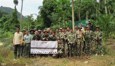 offsetting project treeplanting  kaeng krung national park