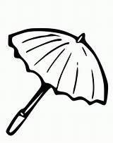 Coloring Beach Pages Umbrella Library Clipart Umbrellas Ages sketch template
