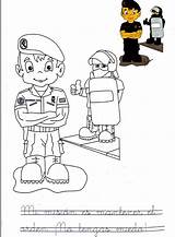 Colorear Guardia Guardias sketch template