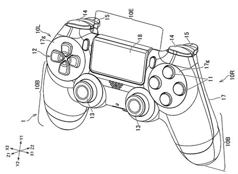 playstation controller patent features rear triggers redmond pie