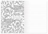 Coloring Journal sketch template