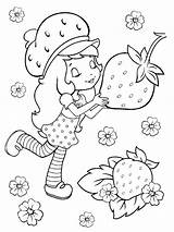 Pages Coloring Shortcake Strawberry Recommended sketch template