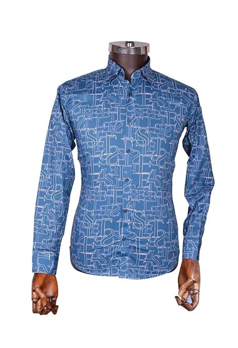 Buy Steele Shirts For Men Blue Large At