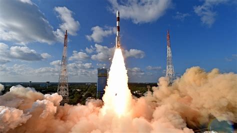 isro lining  launch  indias geo imaging satellite gisat  jammu