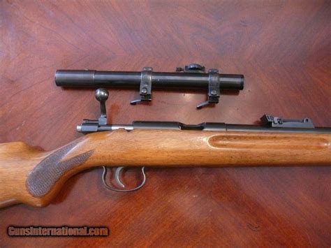 pre war mauser lr single shot    heavy barrel  scope requiring  fitting