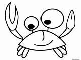 Crabe Gratuit sketch template