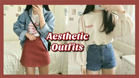 Best Korean Outfit Ideas Part 1 Aesthetic Youtube