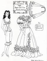 Coloring Paper Dolls Choose Board Betty Scarlett Pages sketch template