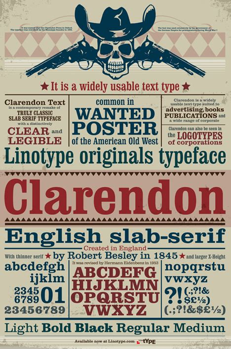 myseptemberth clarendon promotional font poster