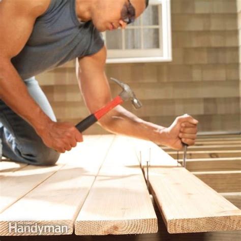 deck board spacing installation tips diy family handyman