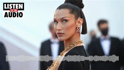 gigi and bella hadid pose completely nude for versace gold coast bulletin