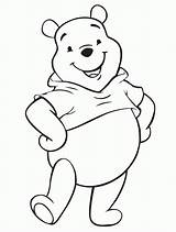Pooh Winnie Drawings Coloring Popular sketch template