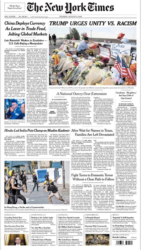 unbelievable new york times slammed for front page headline after