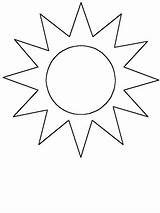 Sun Coloring Pages sketch template