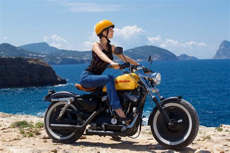 Fondos De Pantalla Mujer Bicicleta Motocicleta Vehículo Mujeres