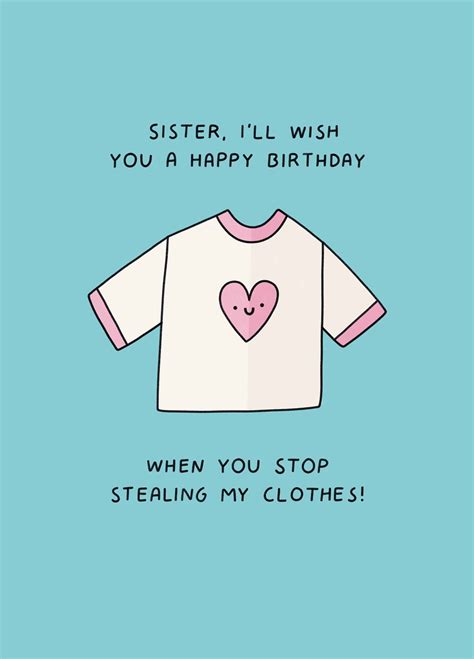 hilarious sister birthday cards funny birthday cards  sister