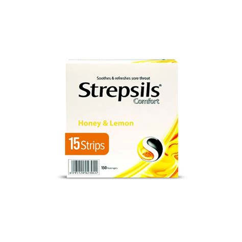 strepsils lozenges comfort honey lemon  side effects