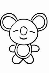 Bt21 Koya Colorare Corporation sketch template