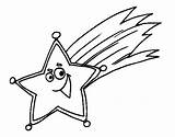 Estrella Fugaz Cadente Estrela Dibujo Colorir Filante Fugaces Cometa Etoile Molde Fugas Eleo Desenhos Stelle Acolore Dibuixos Cuento Lucero Cdn5 sketch template