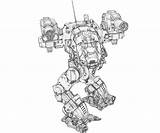 Mechwarrior Catapult Abilities Coloring Pages sketch template