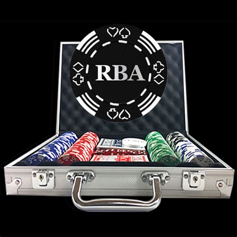 royal suited poker chip set  custom poker chip set