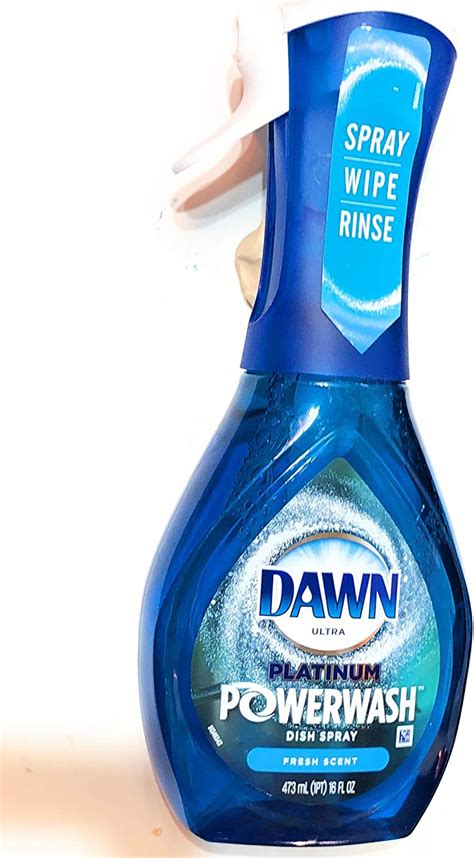 amazoncom dawn platinum powerwash dish spray dish soap fresh scent  fl oz health