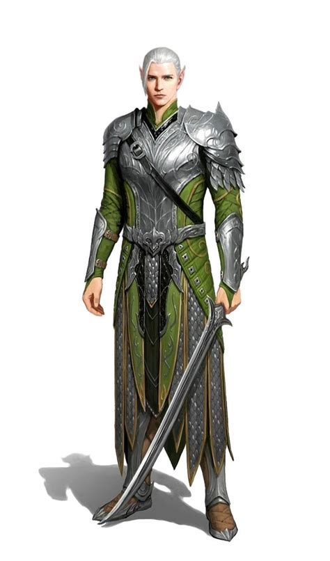 armour colour  design ideas elf warrior male elf elves fantasy