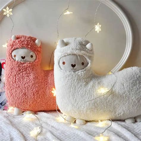 llama alpaca hug plush pillow cushion soft doll furnishing gift cute