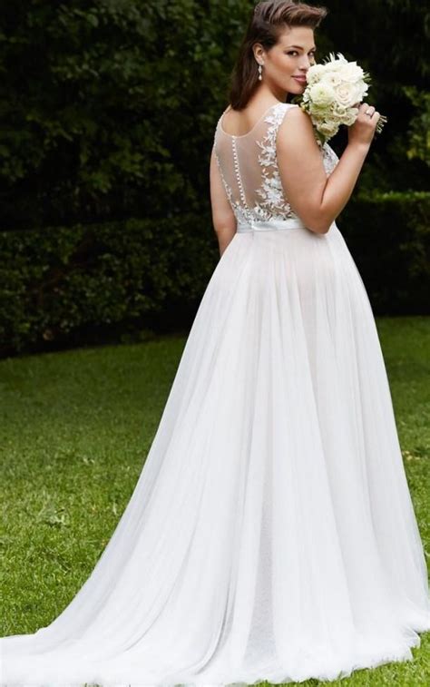 plus size models in wedding dresses pluslook eu collection