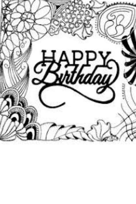 birthday coloring page  mom birthday coloring pages birthday