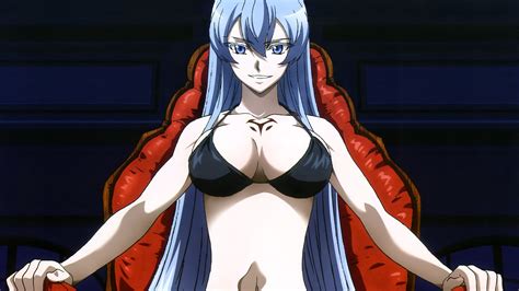 Papel De Parede Anime Akame Ga Kill Bikini Esdeath Captura De