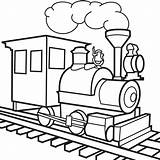 Train Drawing Pencil Coloring Pages Railroad Underground Crayola Getdrawings sketch template