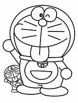 Mewarnai Doraemon sketch template