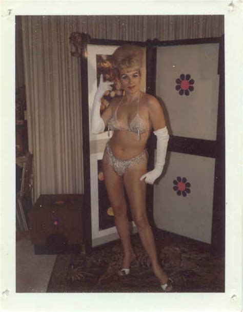Strippers Poloroid Calling Cards From The 1960s And 1970s