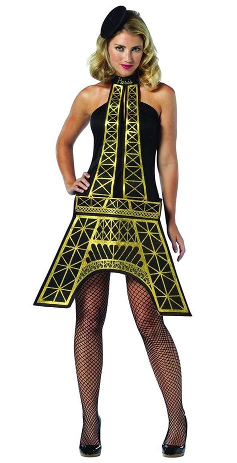 Eiffel Tower Pairs France French Bastille Day Costume Dress Ebay