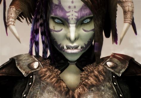 female orc orc female orc girl