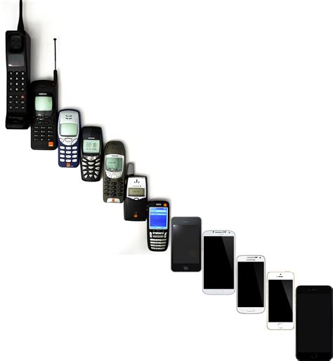 evolution  mobile     electronics