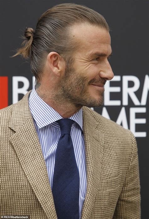 david beckham debuts his shaved head daily mail online