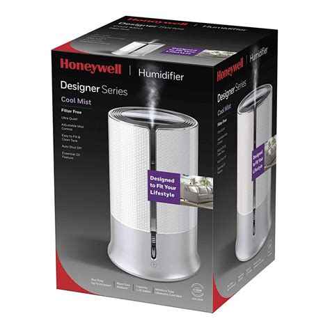 honeywell hulw designer series cool mist humidifier white