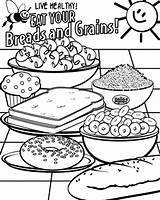 Coloring Pages Grains Healthy Eating Food Wheat Grain Printable List Color Whole Getcolorings Breads Stored Print sketch template