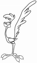 Coloring Pages Runner Road Bird Roadrunner Looney Tunes Cartoon Printable Characters Cuckoo Drawing Color Cartoons Birds Sheets Coloringpages7 Print Books sketch template