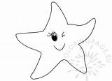Starfish Cartoon Ocean Coloring Happy Reddit Email Twitter Coloringpage Eu sketch template
