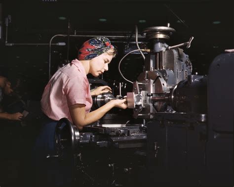 Shop Technician At Douglas Aircraft Company Plant – Women Of World War Ii