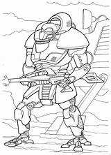 Coloring Pages Cyborg sketch template