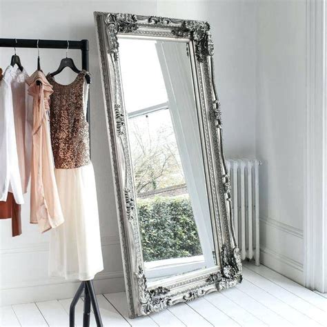 collection  silver long mirrors